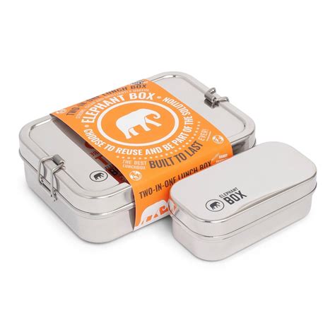 elephant steel lunch box|elephant stainless steel lunch box.